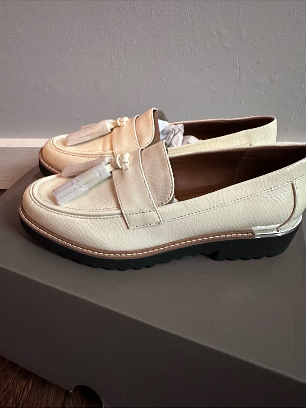 Franco Sarto Carolynn Loafers with Lug Sole